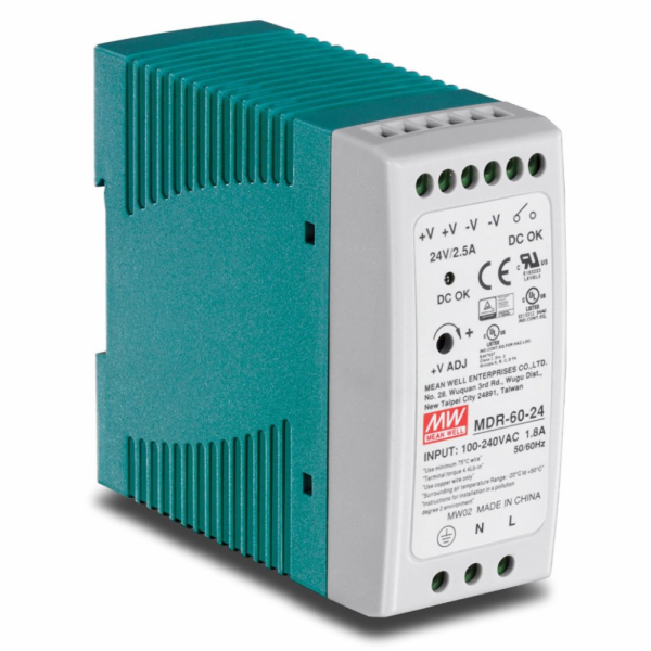 Planet PWR-60-24 napájecí zdroj průmyslový, výstup 24V, 60W