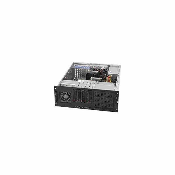 SUPERMICRO 4U 5x 3,5" HS SAS/SATA, 3x 5,25", 668W (80PLUS...
