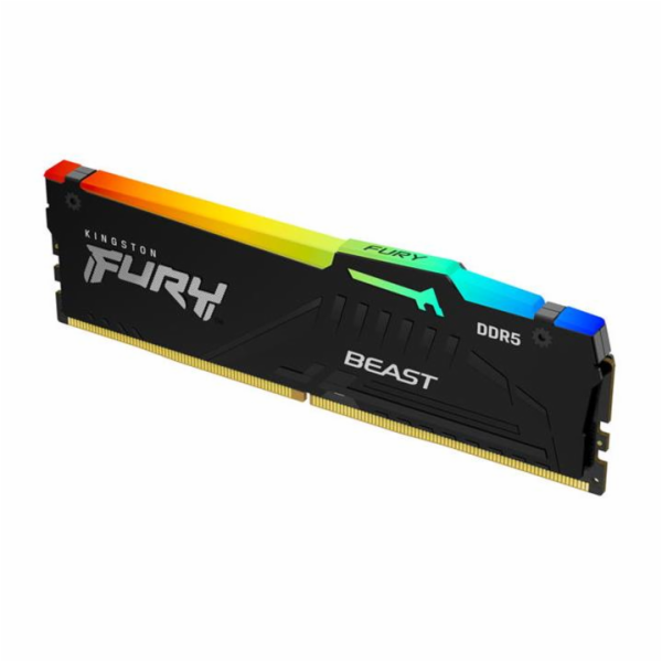 Kingston FURY Beast RGB - DDR5 - modul - 8 GB - DIMM 288-...