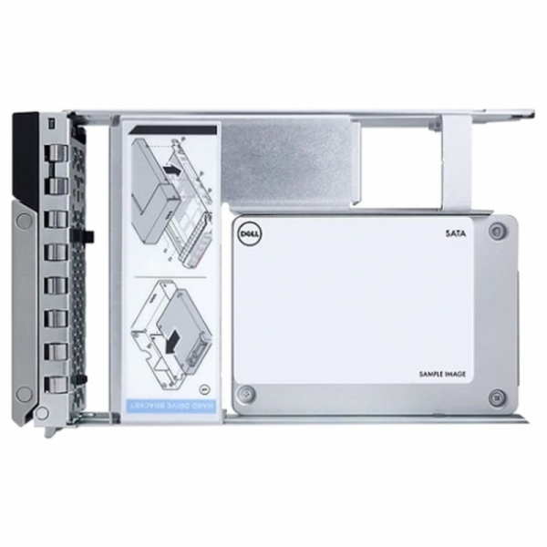 DELL 480GB SSD SATA Mixed Use 6Gbps 512e 2.5in with 3.5in...