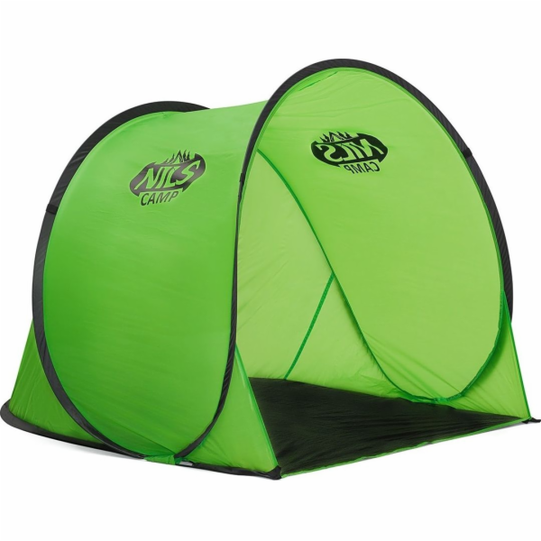 NILS CAMP NC3173 self-folding beach tent Green