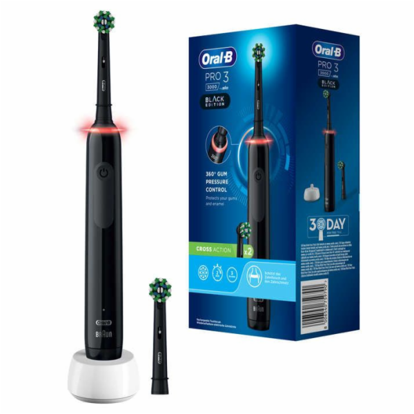 Oral-B PRO 3 3000 Cross Action Black Edition  JAS 22