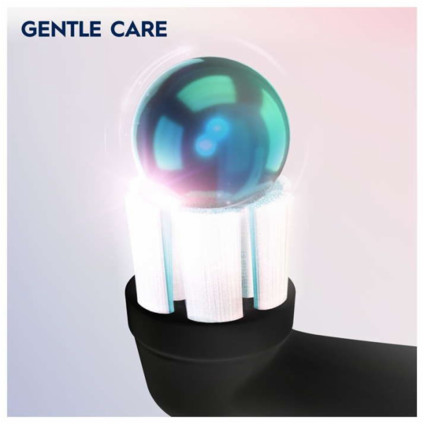 Oral-B iO Toothbrush heads Gentle Cleaning  BLACK 2-Pack