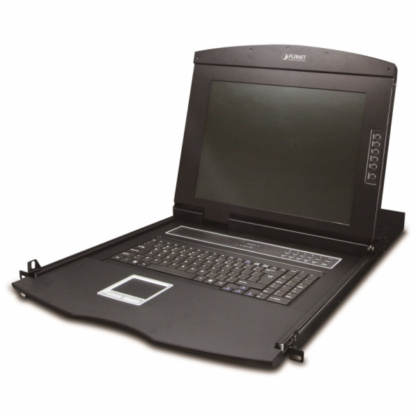 Planet IKVM-210-16M, KVM konzole s IP přístupem, LCD 17",...