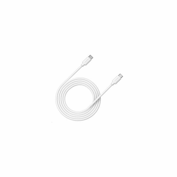 CANYON kabel UC-12, USB-C – USB-C (100W, 20V/5A) 2m, bílá