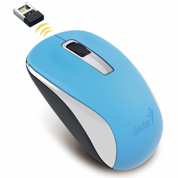 GENIUS myš NX-7005/ 1200 dpi/ bezdrátová/ modrá