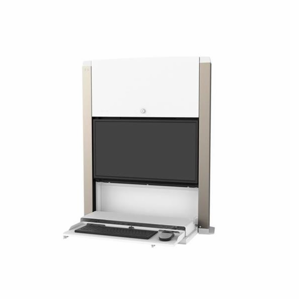 Ergotron CareFit - Pracovní stanice s montáží na zeď - sn...