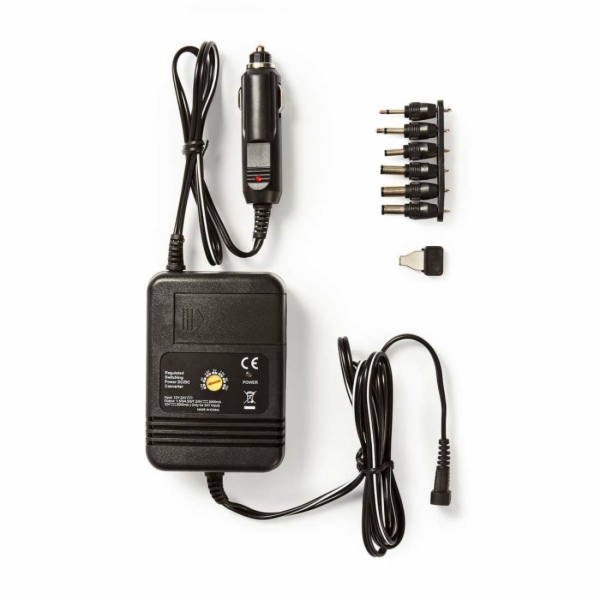 NEDIS univerzální DC/DC napájecí adaptér/ auto adaptér/ 2...