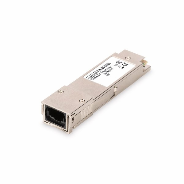 Digitus QSFP 40 Gbps Module, Singlemode, 1310nm, 10Km MPO...
