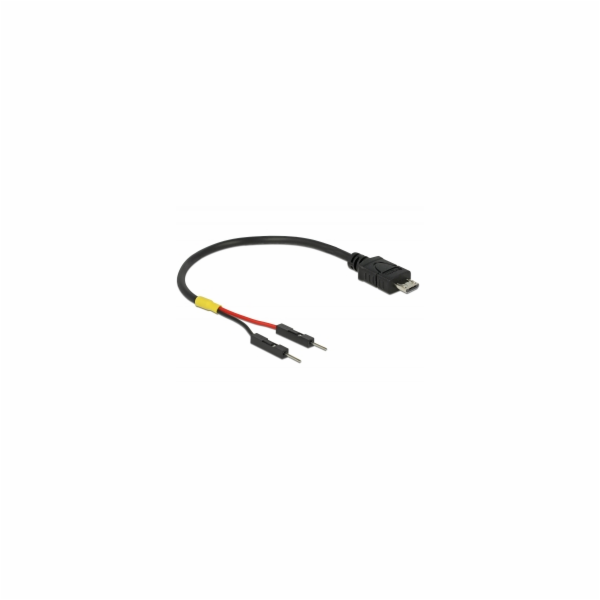Delock USB napájecí kabel Micro-B na 2 x kolíkové konekto...