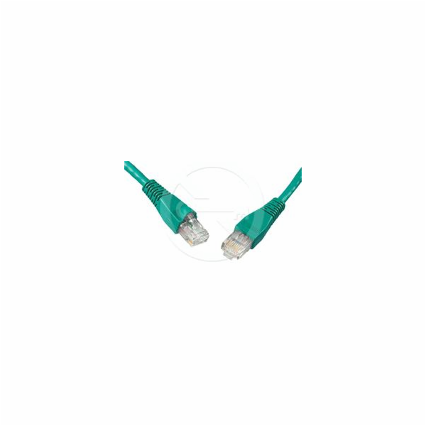 SOLARIX patch kabel CAT6 UTP PVC 3m zelený snag-proof