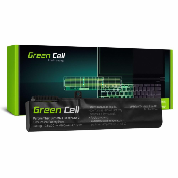 Green Cell Battery BTY-M6H for MSI GE62 GE63 GE72 GE73 GE...