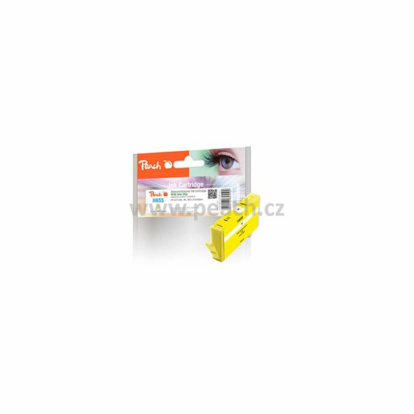 PEACH kompatibilní cartridge HP CZ112AE, No 655, Yellow, ...