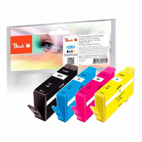 Peach HP No.364, new chip, MultiPack, 1x9, 3x6.2 ml | 314...