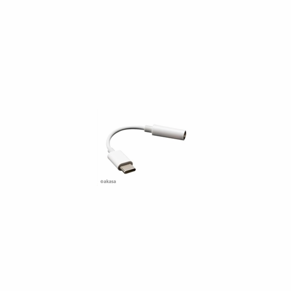 AKASA adaptér USB Type-C na 3.5 mm headphone jack adapter...