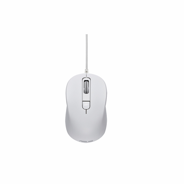 ASUS MU101C/ Kancelářská/ Optická/ Drátová USB/ Bílá