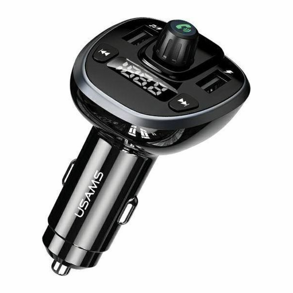 C21 handsfree sada s FM MP3 Bluetooth 2xUSB 3,4A vysílačem