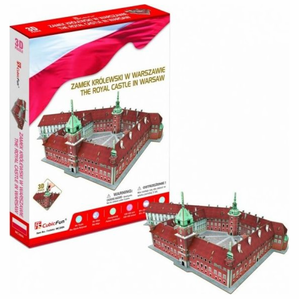 3D puzzle Královský hrad ve Varšavě