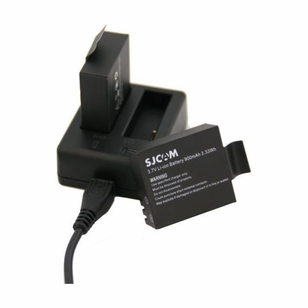 Dvojitá nabíječka SJCAM pro SJ4000/SJ5000/M10 (R-RA-ŁAD-S...