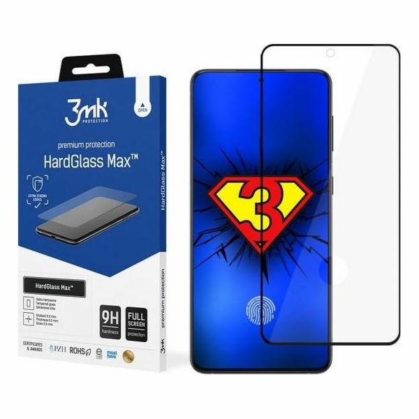 3mk HardGlass MAX Black pro Samsung Galaxy S21 Ultra