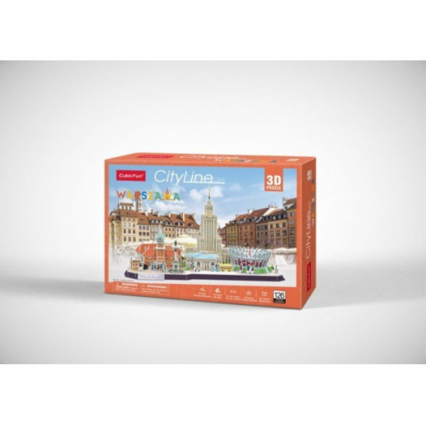 Cityline Varšava 3D puzzle