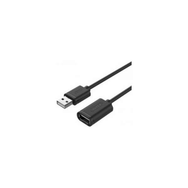 Prodlužovací kabel USB 2.0 AM-AF, 0,5 m; Y-C447GBK