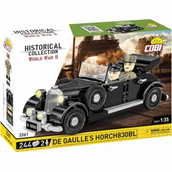 COBI Horch 830BL De Gaulle, stavebnice