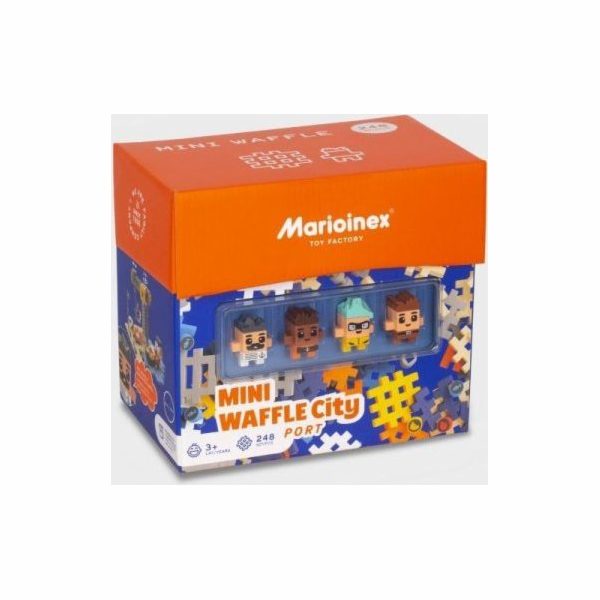 Vaflové mini bloky - Port 248 prvků