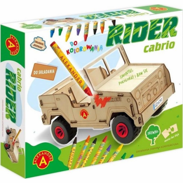 Rider Cabrio ucpe skládací dřeváky