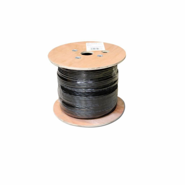 Kabel Digitus U/UTP, drát kat. 6, externí PE, 305m gelová...