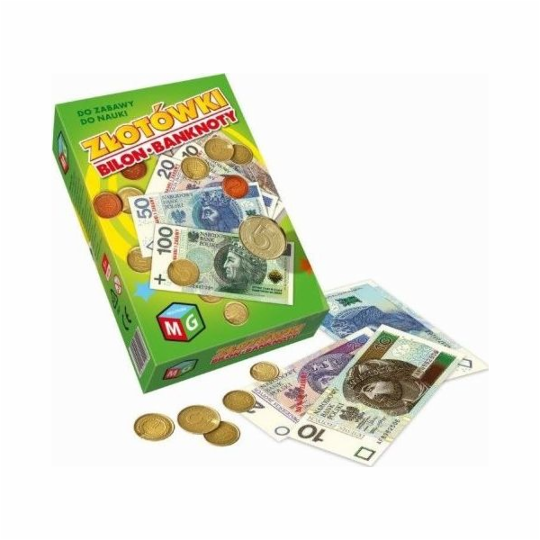 Zestaw edukacyjny Bilon i banknoty do zabawy
