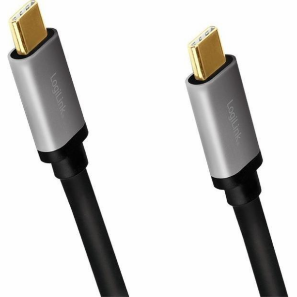 Kabel USB-C M/M, PD, aluminiowy 1.5m
