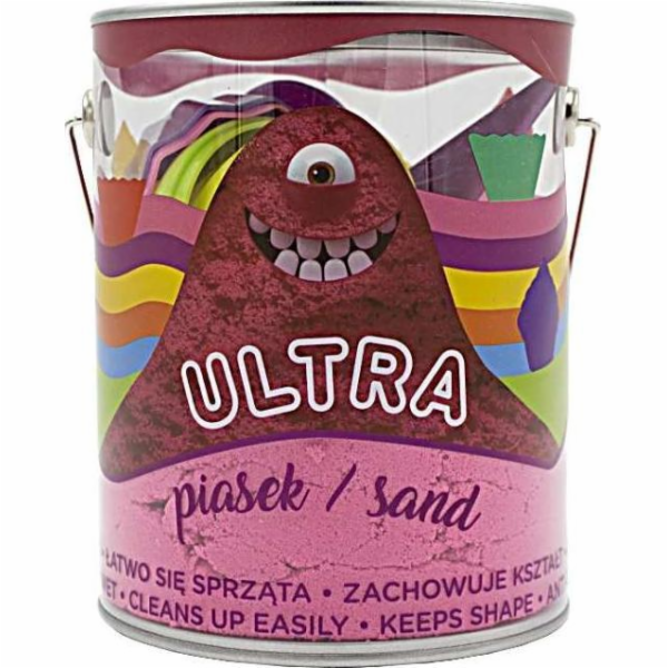 UltraSandSand 900g plechovka 4 velké formičky 2 nástroje ...