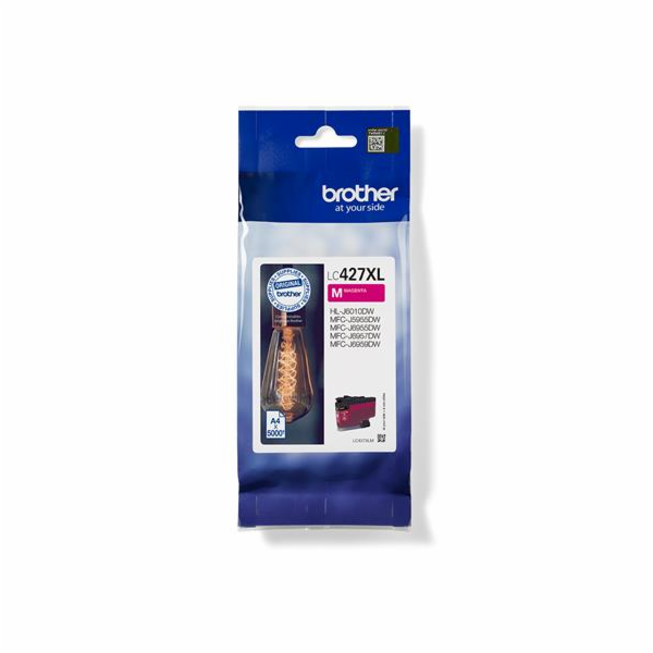 Brother LC-427XLM - originální BROTHER INK LC-427M - cca ...