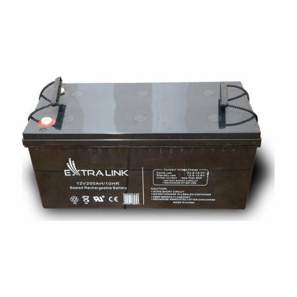 Extralink AKUMULATOR BATTERY ACCUMULATOR AGM 12V 200AH - ...