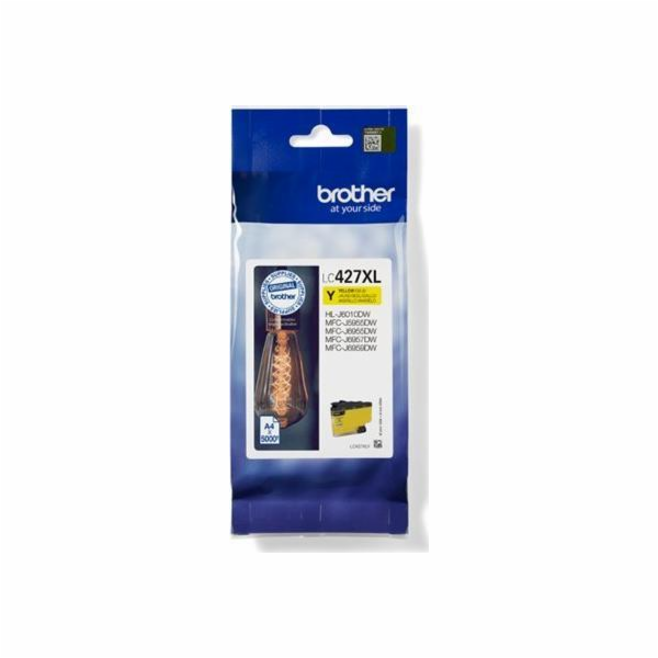 BROTHER INK LC-427XLY - cca 5000 stran, pro MFC-5955 6955...