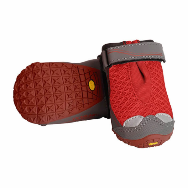 RUFFWEAR Grip Trex Outdoorová obuv pro psy Red Sumac M