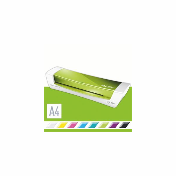 LEITZ  iLAM Home Office A4 teplý laminátor, WOW zelená