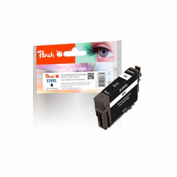PEACH kompatibilní cartridge Epson T2991, No 29XL, black,...