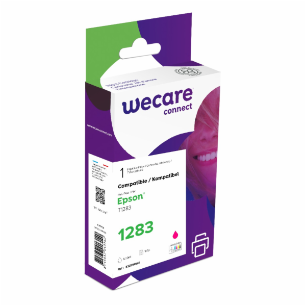 WECARE ARMOR ink kompatibilní s EPSON C13T12834012,červen...