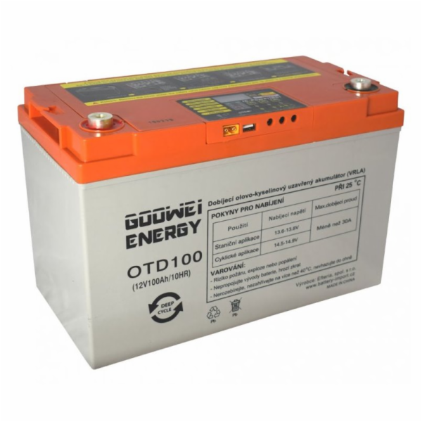 GOOWEI ENERGY DEEP CYCLE (GEL) baterie GOOWEI ENERGY OTD1...