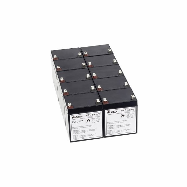 FUKAWA olověná baterie FWU117 do UPS APC/ výměnná sada za...