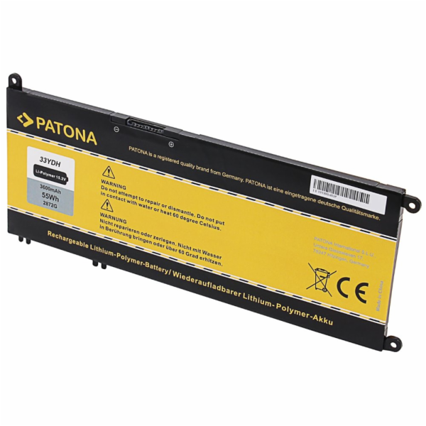 PATONA baterie pro ntb DELL Inspiron 13/15/17 G3 3600mAh ...