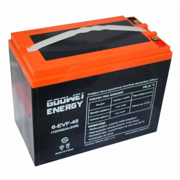 GOOWEI ENERGY Pb trakční záložní akumulátor VRLA GEL 12V/...