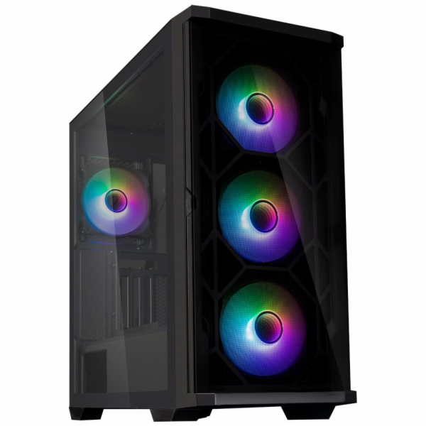 Zalman skříň Z10 Duo / ATX / 4x120 mm ARGB fan / 2xUSB 3....
