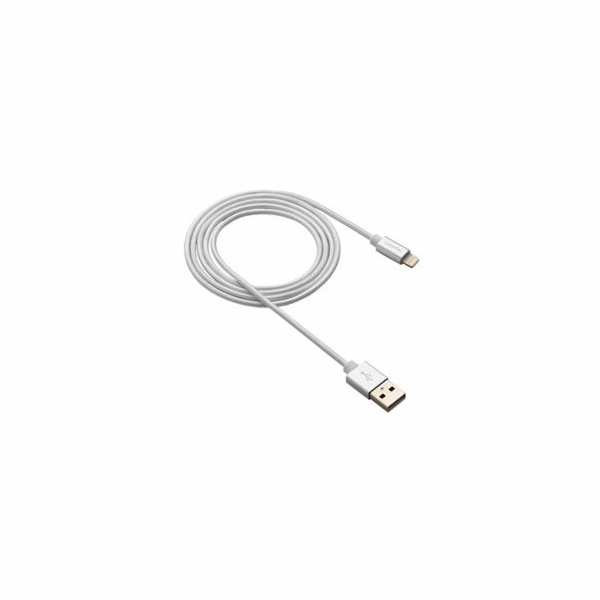 CANYON nabíjecí kabel Lightning MFI-3, opletený, Apple ce...