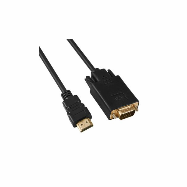 PremiumCord kabel s HDMI na VGA převodníkem, 2m
