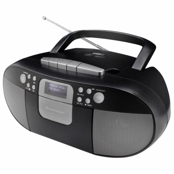 Soundmaster SCD7800SW/ DAB+/ FM/ Kazeta/ CD/ MP3/ LCD/ RD...