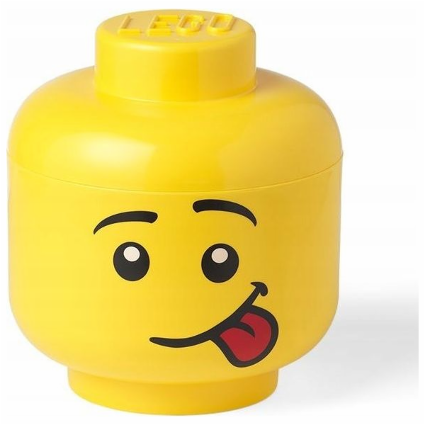 LEGO úložná hlava "Silly", malá, úložná krabice"