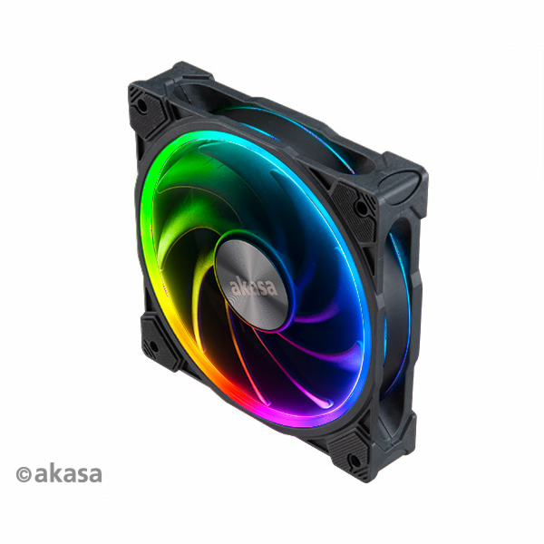 AKASA ventilátor SOHO AR14, 14cm ARGB PWM fan with advanc...